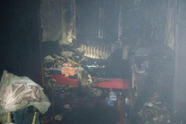 На Днепропетровщине во время пожара в квартире погибла пенсионерка На Днепропетровщине во время пожара в квартире погибла пенсионерка