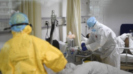 В Украине резко сократилась заполненность больничных коек для COVID-19 В Украине резко сократилась заполненность больничных коек для COVID-19