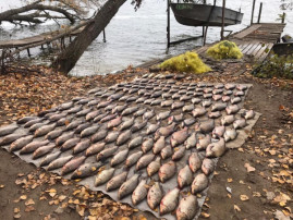 На Каменском водохранилище задержали очередного браконьера