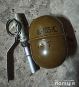 У Новомосковську поліцейські вилучили у двох чоловіків бойові гранати та детонатори У Новомосковську поліцейські вилучили у двох чоловіків бойові гранати та детонатори