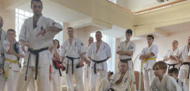 В Каменском начался семинар по киокушин каратэ