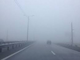 В Каменском туман -  видимость до 200-400 метров.