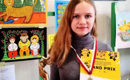 Юная художница из Каменского - обладатель гран-при Всеукраинского конкурса
