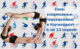 План спортивных мероприятий в Каменском с 6 по 13 апреля План спортивных мероприятий в Каменском с 6 по 13 апреля
