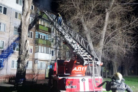 В Кривом Роге во время пожара погиб мужчина