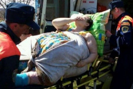 Понадобились носилки: в Кривом Роге спасли женщину весом около 250 кг Понадобились носилки: в Кривом Роге спасли женщину весом около 250 кг