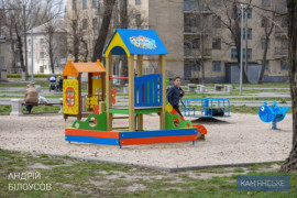 В 2019 году в Каменском установят почти полсотни детских площадок