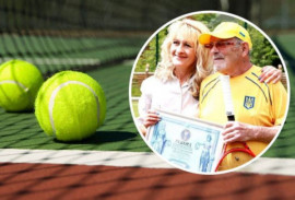 97-летний украинец попал в Книгу рекордов Гиннеса за игру в теннис: фото героя