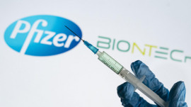 Pfizer и BioNTech анонсировали препарат, который будет вводится как третья доза вакцины Pfizer и BioNTech анонсировали препарат, который будет вводится как третья доза вакцины