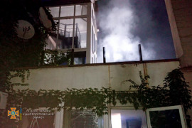 На Днепропетровщине ночью горел дом престарелых На Днепропетровщине ночью горел дом престарелых