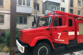 В Каменском горела квартира В Каменском горела квартира