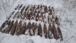 На Днепропетровщине обезвредили 40 старых боеприпасов
