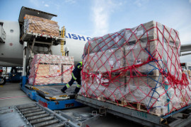 В Україну прибули понад 188 тисяч доз Pfizer, безплатно наданих урядом США В Україну прибули понад 188 тисяч доз Pfizer, безплатно наданих урядом США