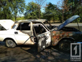 В Кривом Роге на заправке взорвался автомобиль В Кривом Роге на заправке взорвался автомобиль