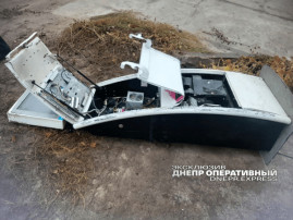 В Днепре из супермаркета Varus украли платежные терминалы В Днепре из супермаркета Varus украли платежные терминалы
