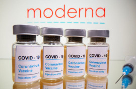 Украина получила 2.9 миллиона доз COVID–вакцины «Moderna» Украина получила 2.9 миллиона доз COVID–вакцины «Moderna»