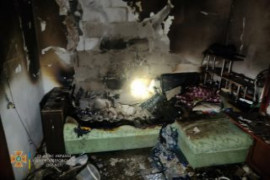 Пожар в Каменском: найден труп мужчины Пожар в Каменском: найден труп мужчины