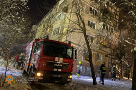 В Днепре на пожаре спасли семью