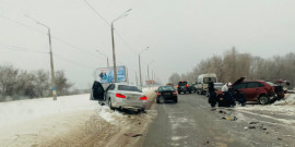 ДТП в Каменском: «BMW» протаранила «Chevrolet» ДТП в Каменском: «BMW» протаранила «Chevrolet»