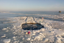 С начала зимы на водоемах Днепропетровщины утонули три человека