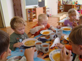 В Каменском установили размер платы за питание детей в садиках