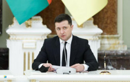 Зеленский ввел в действие санкции против телеканала "НАШ" Зеленский ввел в действие санкции против телеканала "НАШ"