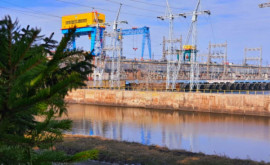 Среднеднепровская ГЭС в Каменском работает в штатном режиме