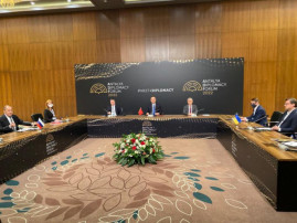 В Анталии начались переговоры министров иностранных дел Украины, Турции и России