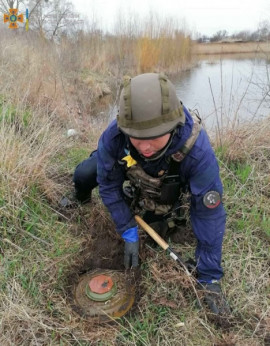 В ГСЧС создали интерактивную карту мест обнаружения взрывоопасных предметов