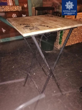 «Жена такой захотела»: возле центральной елки Днепра украли барный столик.