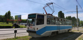 В Каменском временно остановят трамвай №3 и изменят маршрут трамвая №2