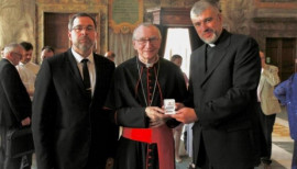 У Ватикані презентували срібну монету, присвячену Україні