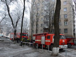 В Днепре загорелось общежитие медицинского колледжа