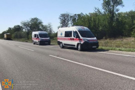 Під Кривим Рогом зіштовхнулись дві фури, загинув водій однієї з них Під Кривим Рогом зіштовхнулись дві фури, загинув водій однієї з них