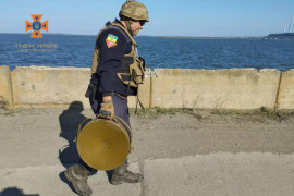 На Дніпропетровщині піротехніки знищили сучасні вибухонебезпечні предмети На Дніпропетровщині піротехніки знищили сучасні вибухонебезпечні предмети