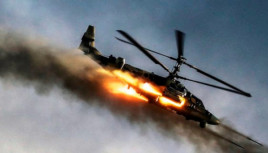 У Херсонській області ЗСУ за пів години збили два російських вертольоти Ка-52
