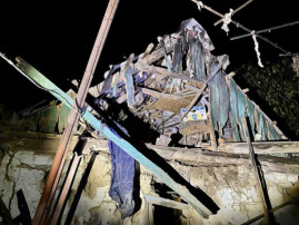 Окупанти потужно обстріляли Нікополь: виникла пожежа на АЗС, пошкоджено багатоповерхівки і фабрику Окупанти потужно обстріляли Нікополь: виникла пожежа на АЗС, пошкоджено багатоповерхівки і фабрику