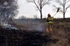 На Дніпропетровщині чоловік палив сухостій, та ледь не спалив себе На Дніпропетровщині чоловік палив сухостій, та ледь не спалив себе