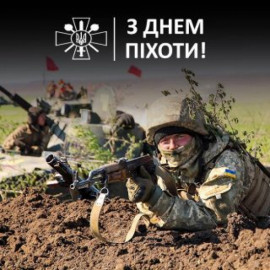 Андрій Білоусов привітав земляків з Днем піхотинця Андрій Білоусов привітав земляків з Днем піхотинця