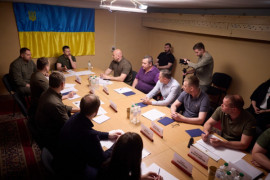У Кривому Розі Глава держави провів нараду щодо водозабезпечення Дніпропетровської області У Кривому Розі Глава держави провів нараду щодо водозабезпечення Дніпропетровської області