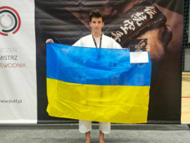 Лев Кузнецов із Кам’янського став третім на чемпіонаті світу з карате