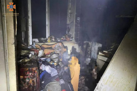 У Кам’янському під час пожежі в багатоповерхівці загинув чоловік У Кам’янському під час пожежі в багатоповерхівці загинув чоловік