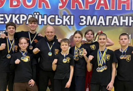 Кікбоксери з Кам’янського стали призерами всеукраїнських змагань у Києві