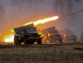 Вночі ворог гатив по Нікопольщині з РСЗВ Вночі ворог гатив по Нікопольщині з РСЗВ