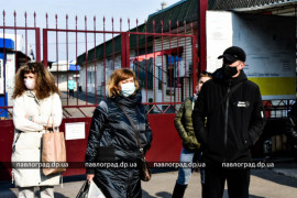 На Днепропетровщине торговцы с рынка вышли на протест