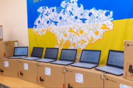 Дніпропетровщина отримала понад 1,7 тис ноутбуків для школярів від міжнародних партнерів