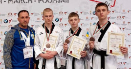 Команда кам`янчан стала “бронзовою” призеркою на турнірі з тхеквондо в Болгарії