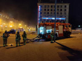 5 районів Києва лишилися без зв'язку через пожежу на Хрещатику