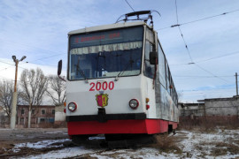Трамвай № 2 у Кам’янському тимчасово скоротив маршрут
