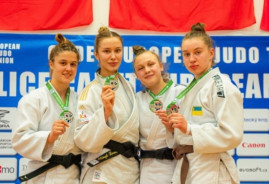 Дзюдоїстка з Кам’янського Анна Ткачова стала бронзовою призеркою на Кубку Європи
